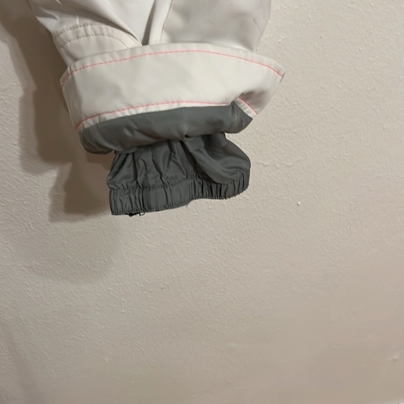 Overmeyer Teen Size M Brooke Extended Wear Water Proof White Ski Snow Pants - Picture 5 of 10